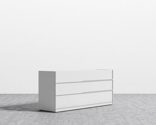 Hunter Wide Dresser - White