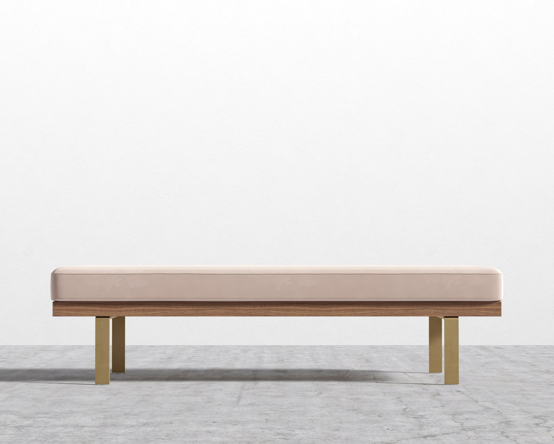 Maria Bench - Signature Plush Velvet - Blush