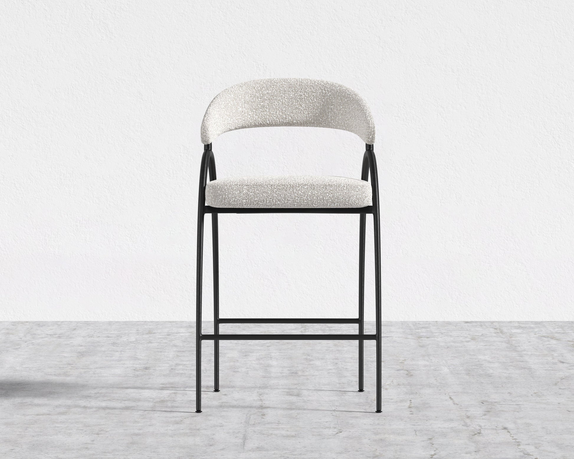 Uma Counter Stool - Chatou Boucle - Pearl