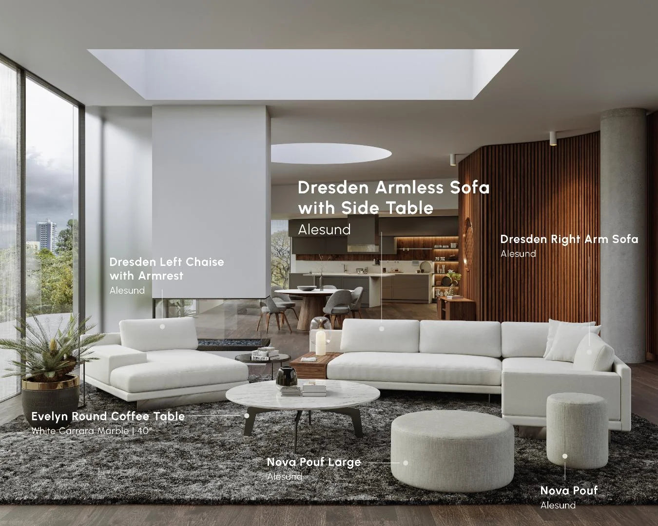 Dresden Modular Sectional